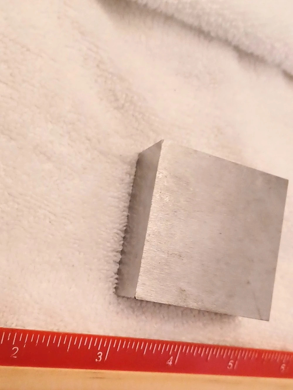 Gray Rectangular Block Sculpture Decor - Picture 3 of 6